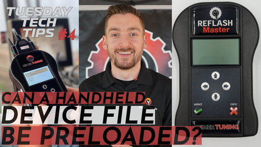 Tuesday Tech Tips #4 - Can A Handheld Device File Be Preloaded?