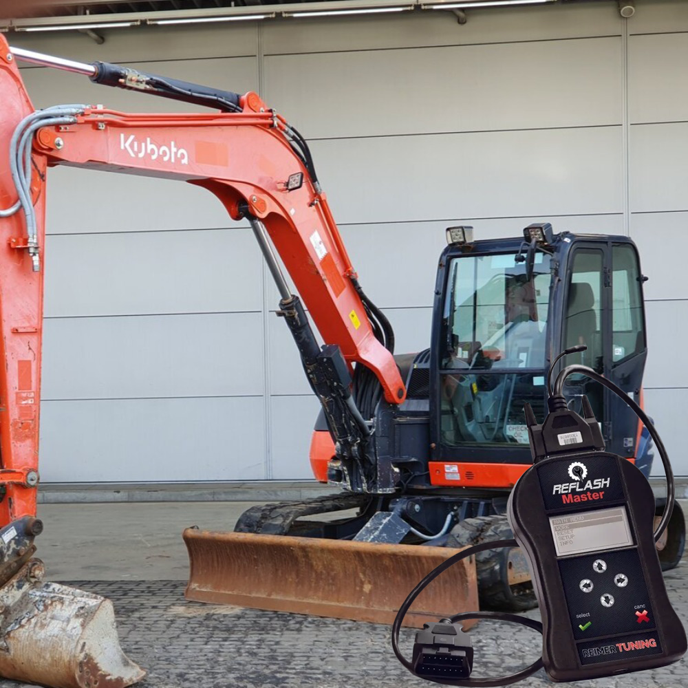 2011-Present Kubota KX080 Series Excavator Reflash